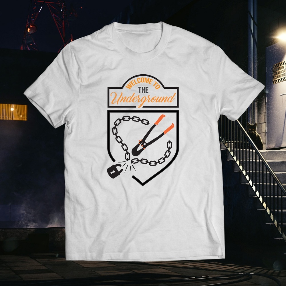 Key to The City Underground White Bolt Cutter Tee
